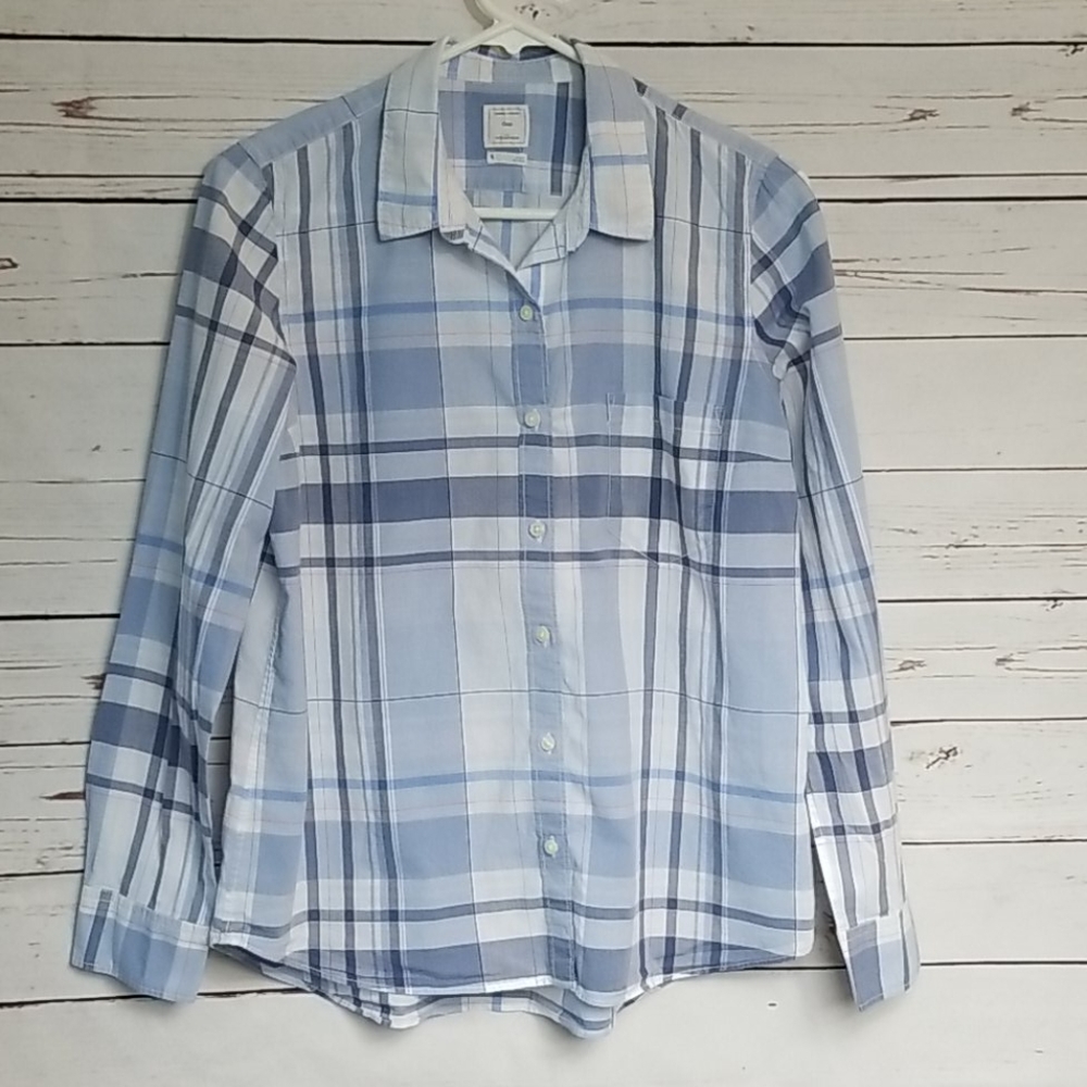 Gap fitted boyfriend shirt
